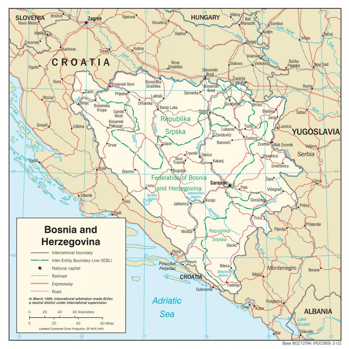 Bosnia-Herzegovina ramani